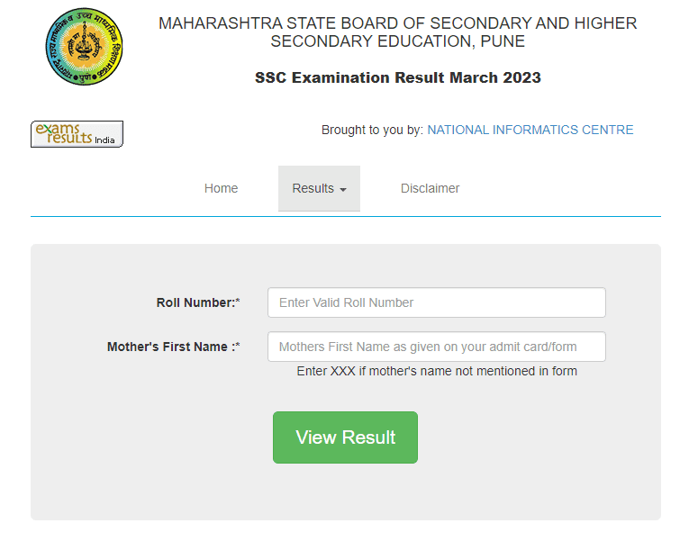 Maharashtra SSC Board Result 2023