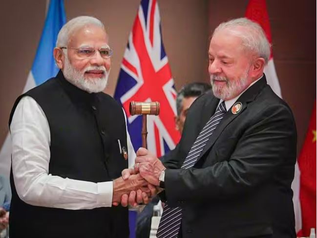India passing G20 presidency to Brazil