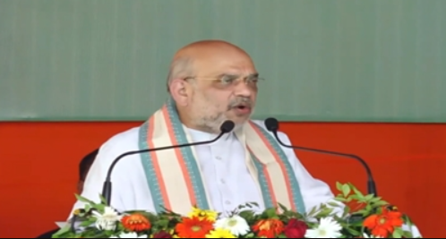 Amit Shah accuses Chhattisgarh Congress for indulging in Appeasement and Vote Bank Politics