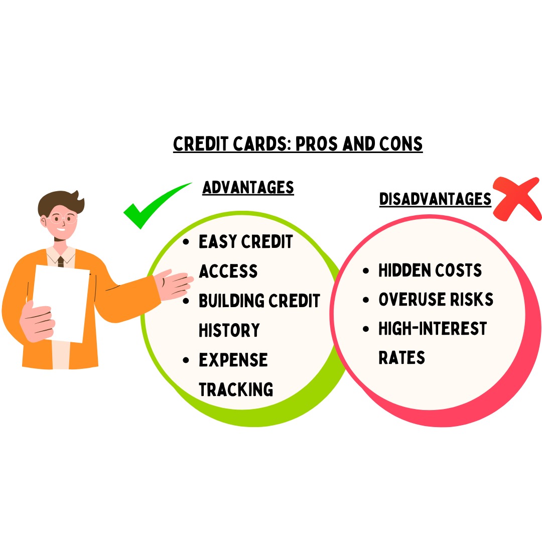 Pros and cons of credit cards