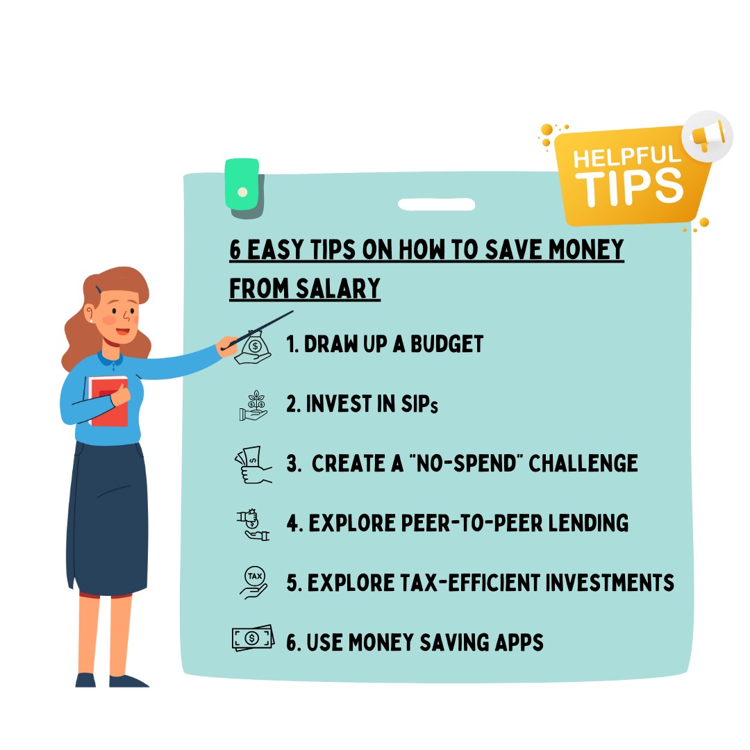 How to Save Money From Salary? 6 Easy Tips With Practical Use Cases
