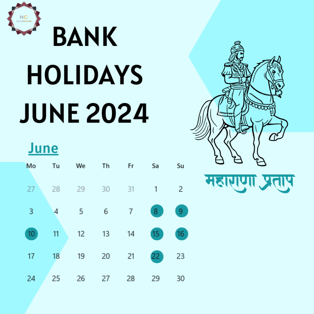 Bank holidays June 2024