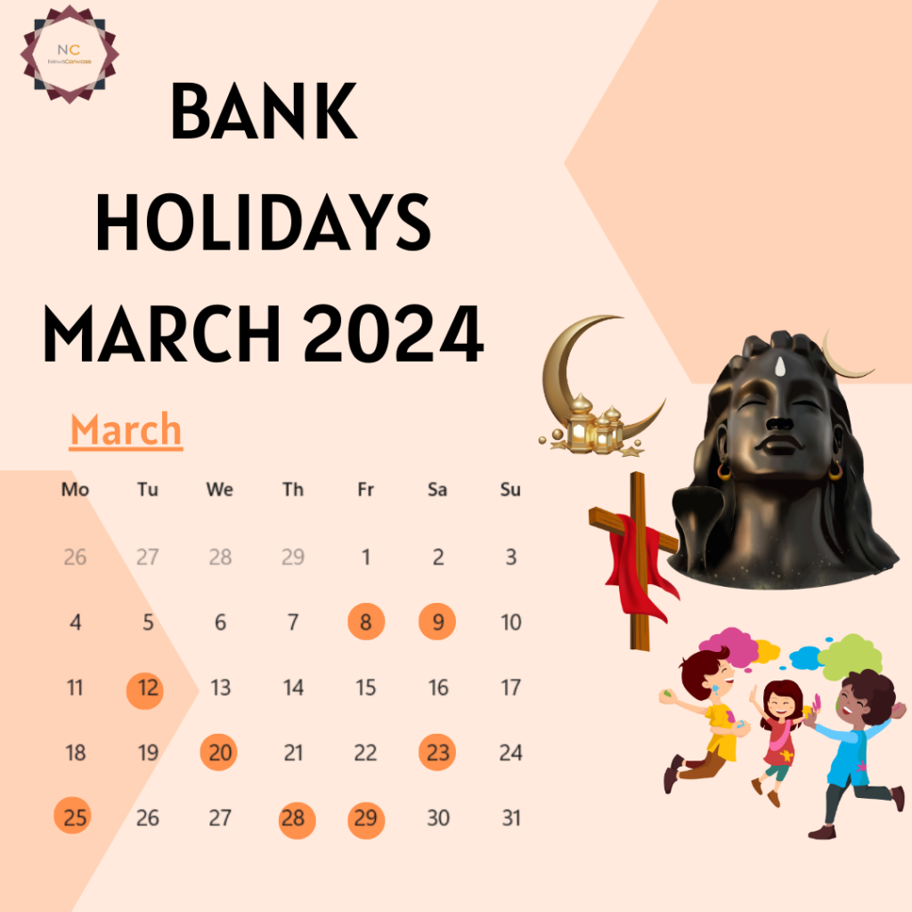 Bank holidays March 2024