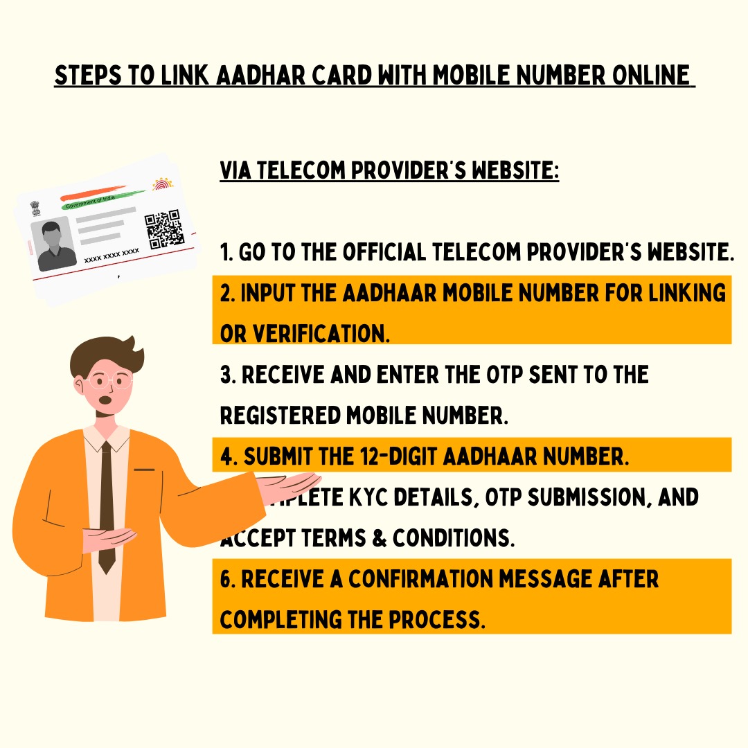 How to Link Mobile Number With Aadhar Card Online? Check Out These 2 Easy Ways!