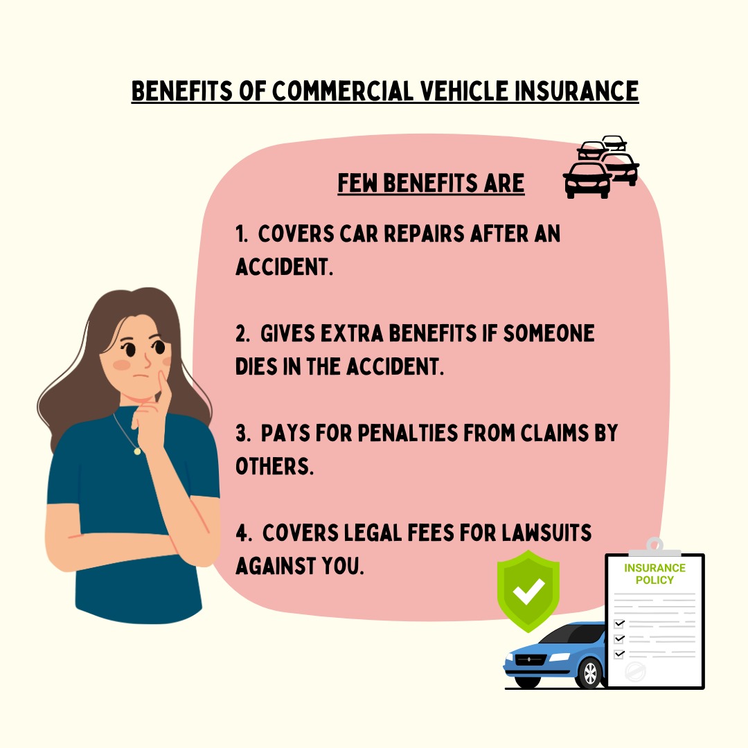 Commercial Vehicle Insurance: Know The Top 6 Benefits