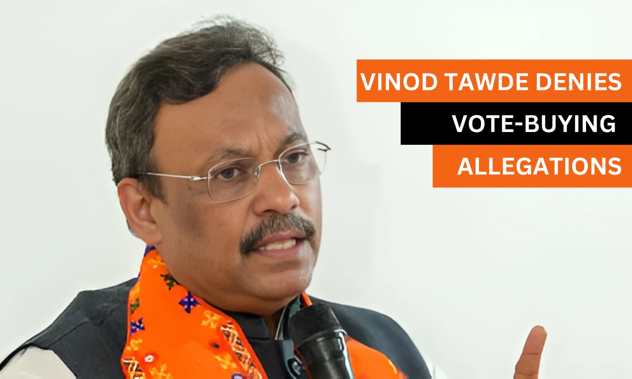 BJP’s Vinod Tawde Denies Vote-Buying Allegations, Cites Awareness of Rules