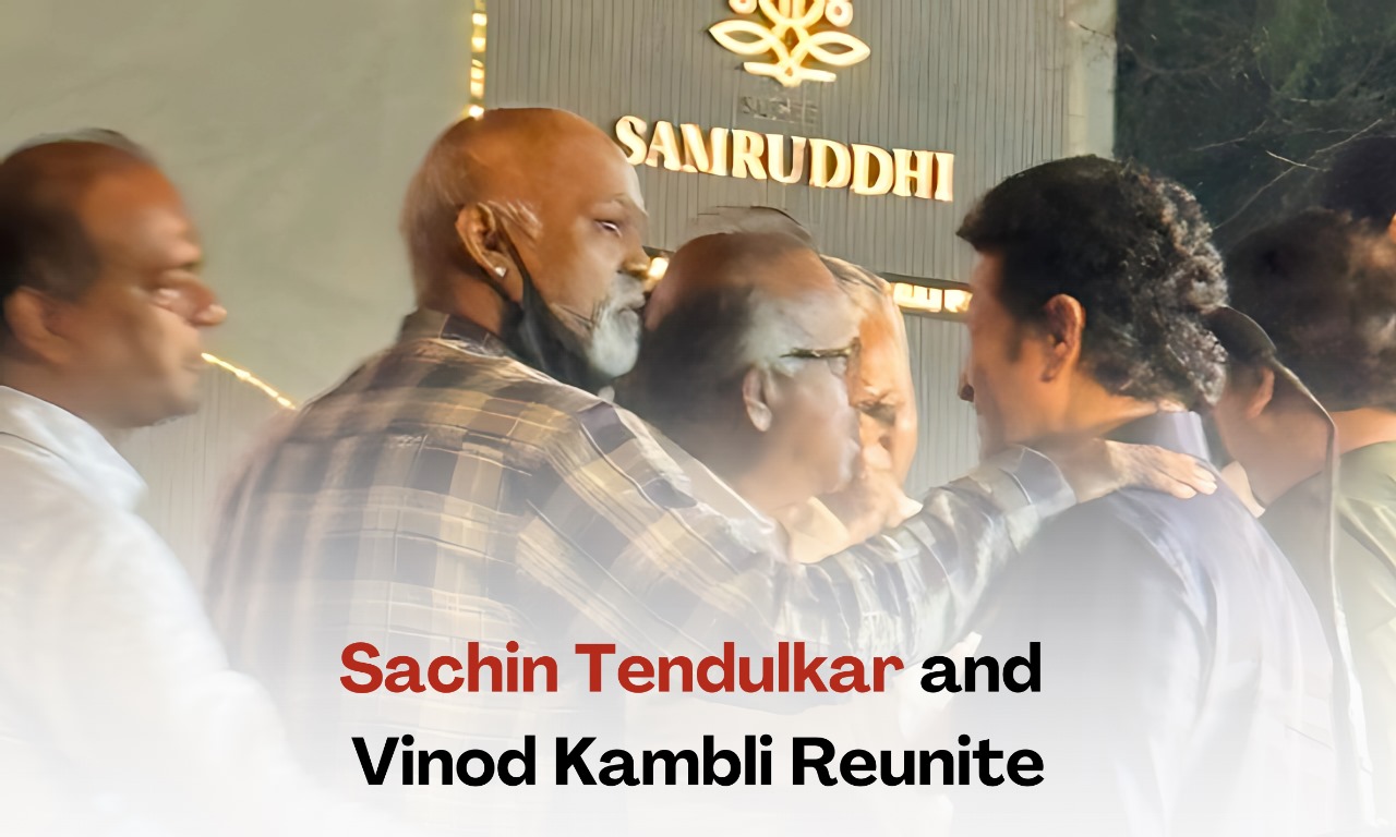 Sachin Tendulkar and Vinod Kambli Reunite to Honor Mentor Ramakant Achrekar