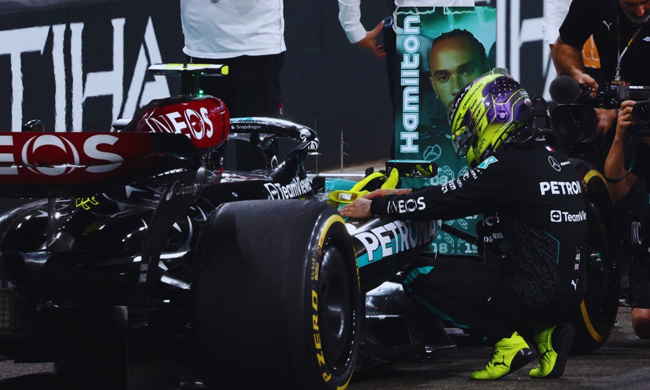 Lewis Hamilton Bids Emotional Farewell to Mercedes After Abu Dhabi Grand Prix